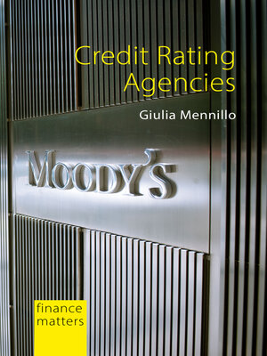 cover image of Credit Rating Agencies